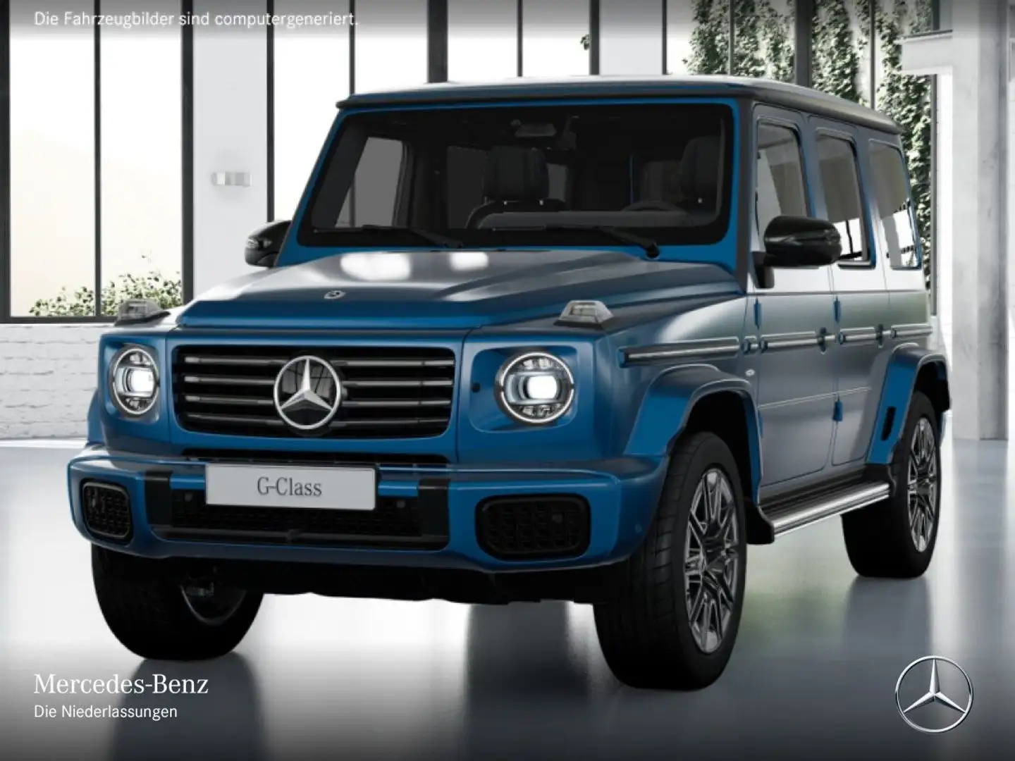 Mercedes-Benz G 580 AMG Burmester 3D 360° Multibeam Distr. SHD Blau - 2