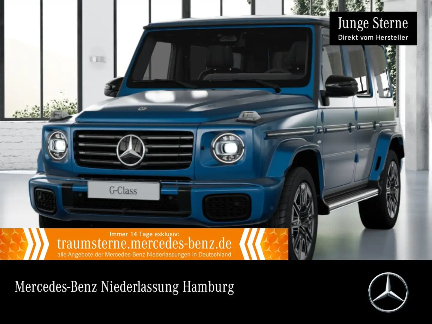 Mercedes-Benz G 580 AMG Burmester 3D 360° Multibeam Distr. SHD Blau - 1