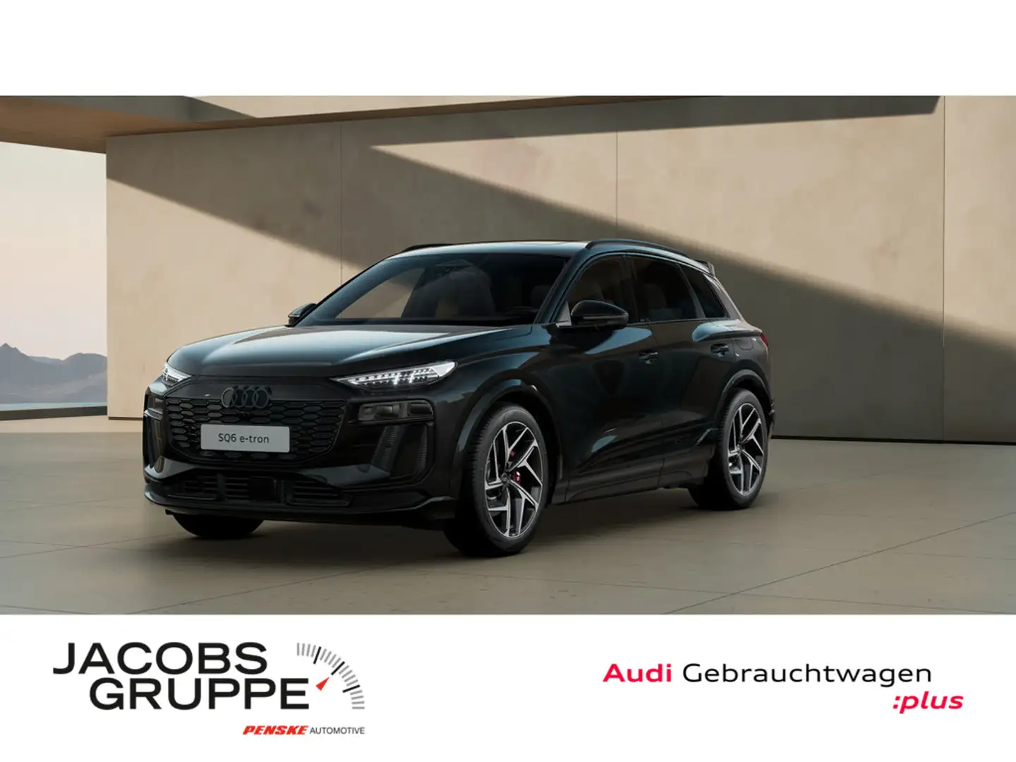 Audi SQ6 e-tron All Black/Carbon/HuD/Matrix/Pano/AHK Negru - 1