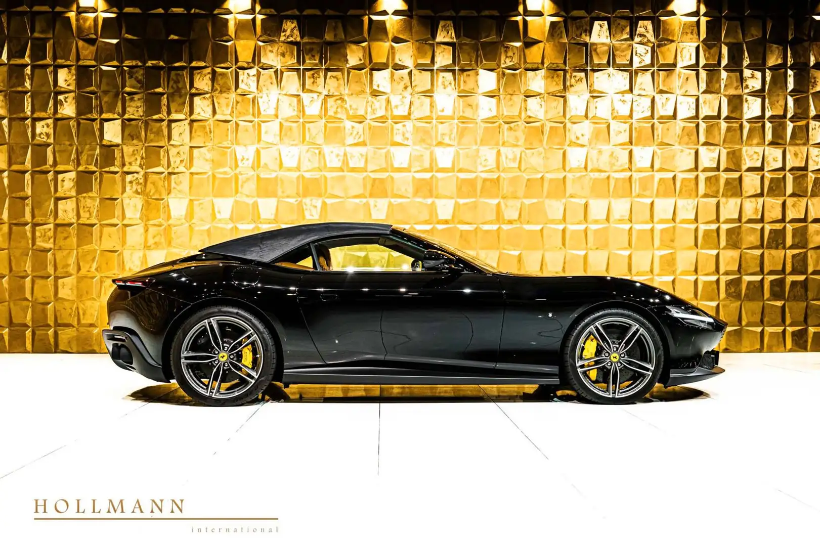 Ferrari Roma SPIDER+ PASSENGER DISPLAY + LEDS + STOCK + Negro - 2