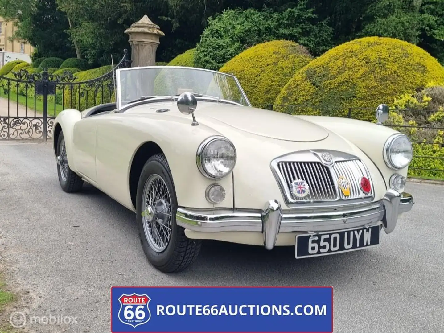 MG MGA Cabriolet | Route 66 Auctions Blanco - 1