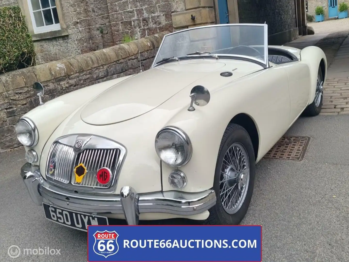 MG MGA Cabriolet | Route 66 Auctions Blanco - 2
