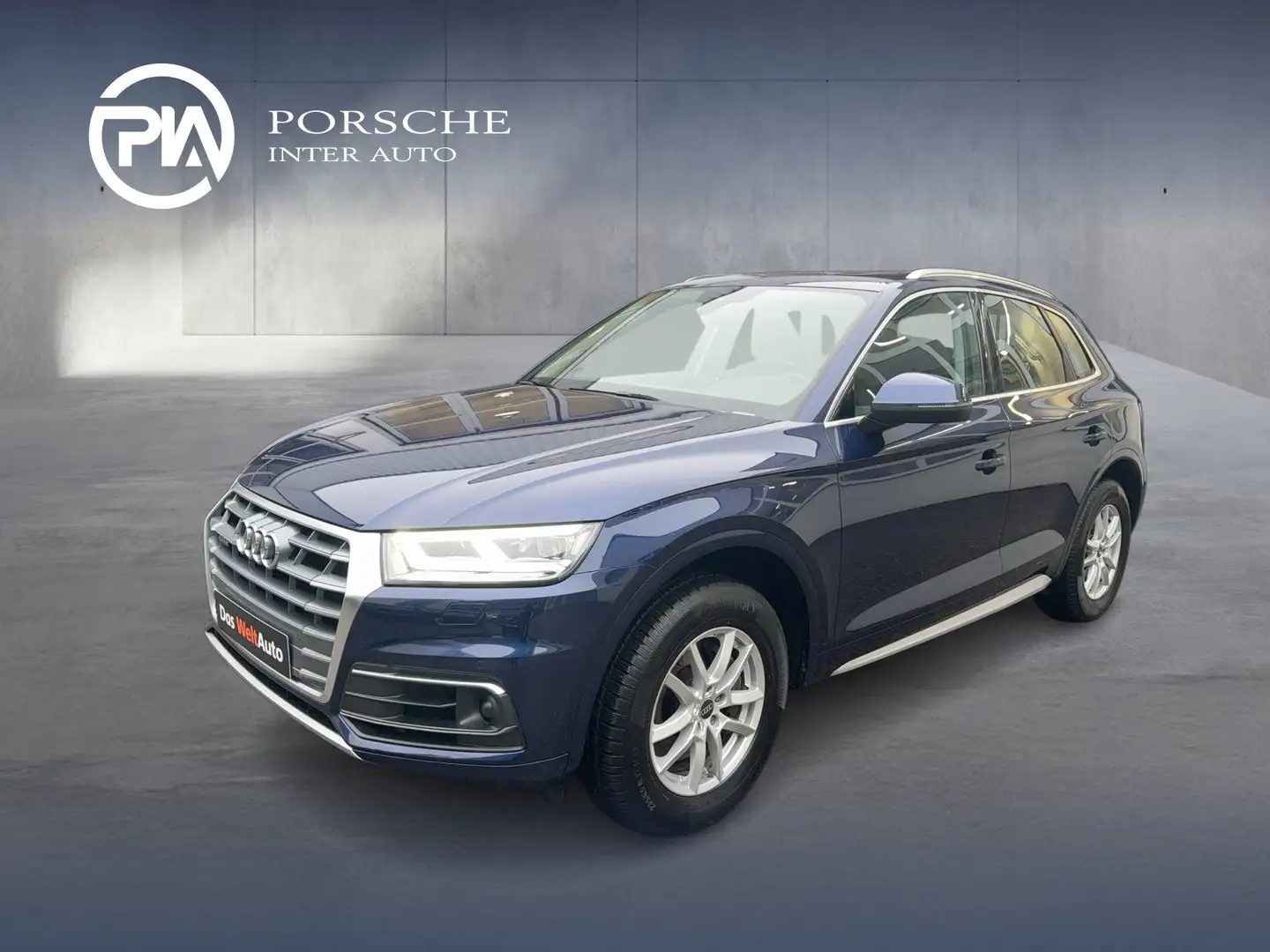 Audi Q5 50 TDI quattro intense Blau - 1