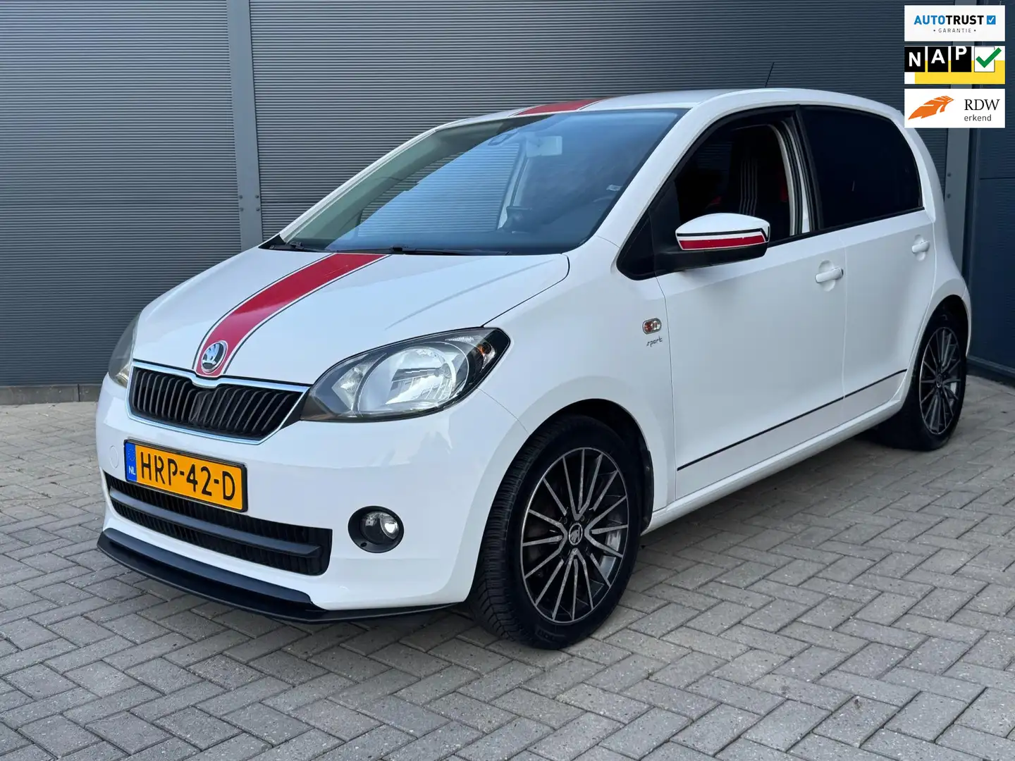 Skoda Citigo 1.0 Greentech Sport / Navi / Pdc / Airco Wit - 1