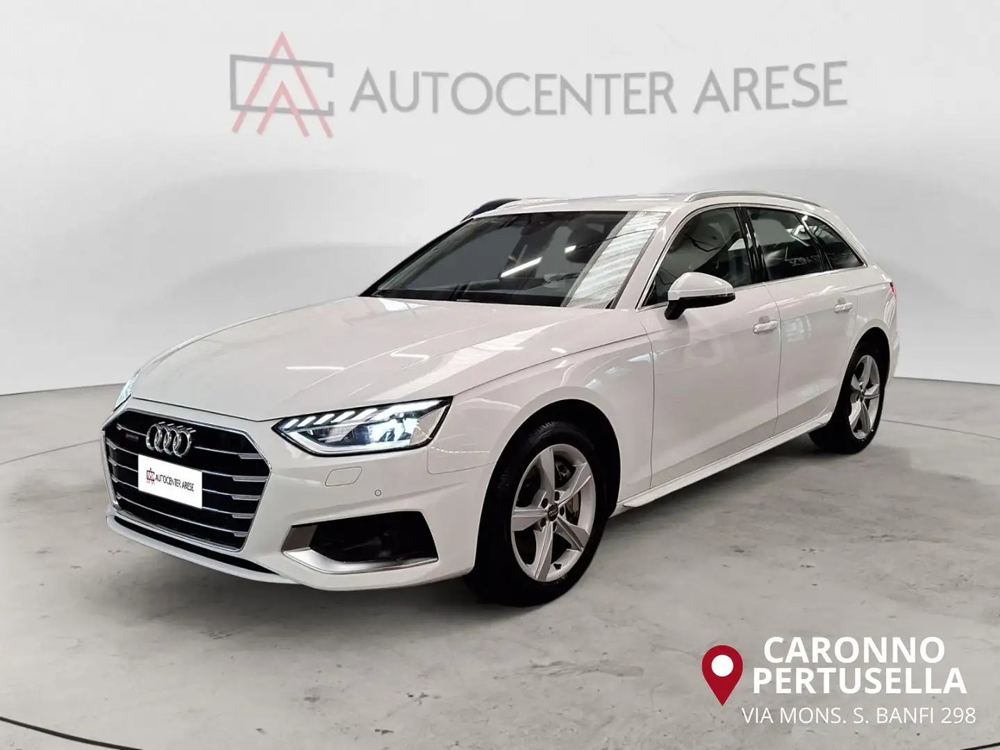 Audi A4 Avant 45 TFSI quattro S tronic Business Advanced Bianco - 1