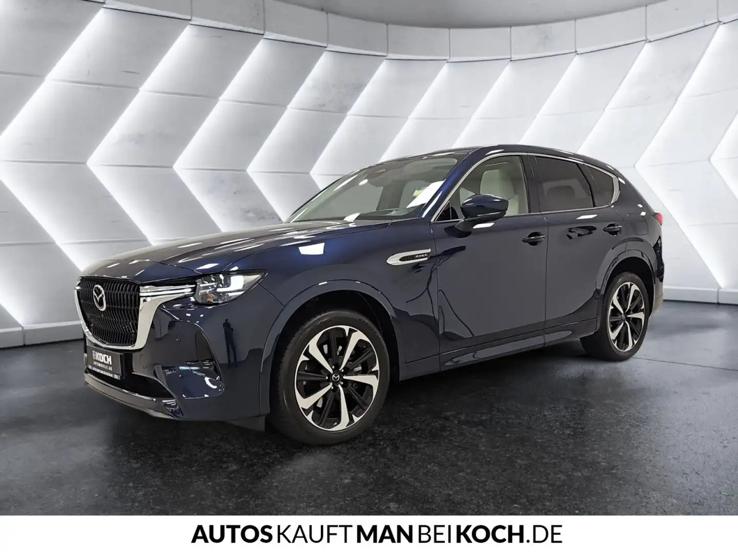 Mazda CX-60 e-SKY PHEV Takumi AT ACC LED DRI-P COM-P Bleu - 2