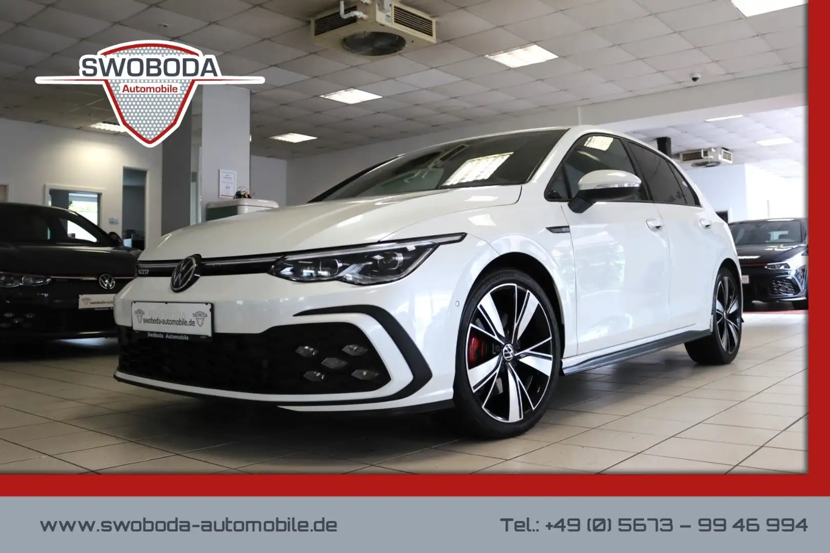 Volkswagen Golf VIII Lim. GTD DCC HUD STHZ Virtual ACC DAB+ Weiß - 1