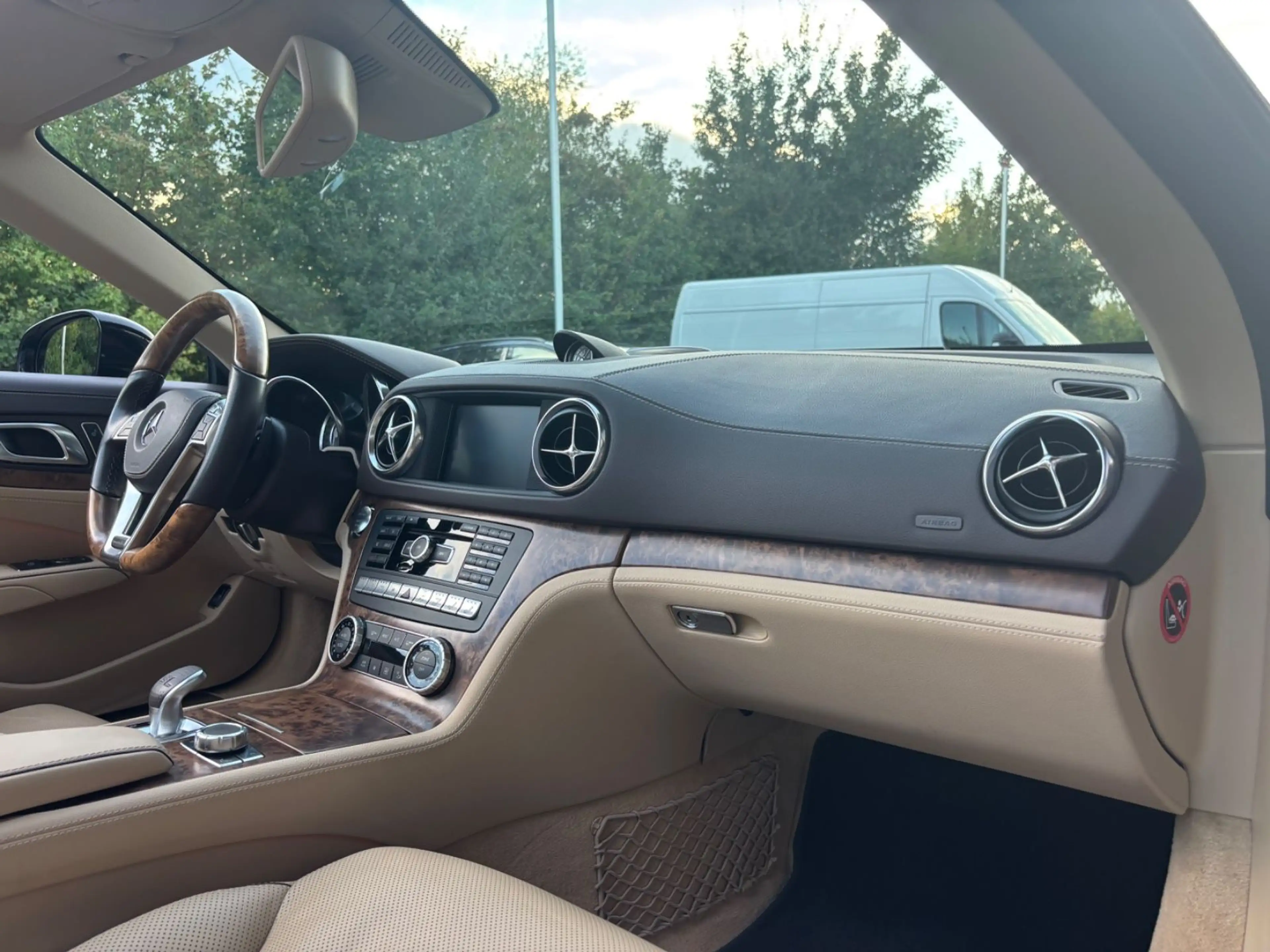 Mercedes-Benz SL 500 deutsch 1.Hand AMG Airscarf — photo 7