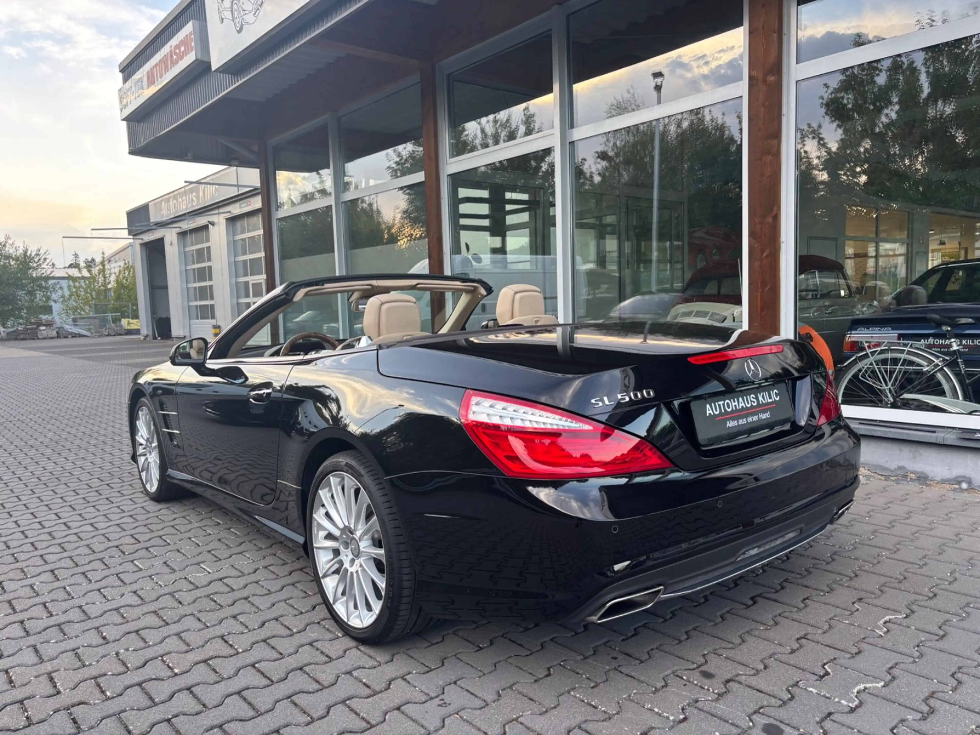 Mercedes-Benz SL 500 deutsch 1.Hand AMG Airscarf — photo 5