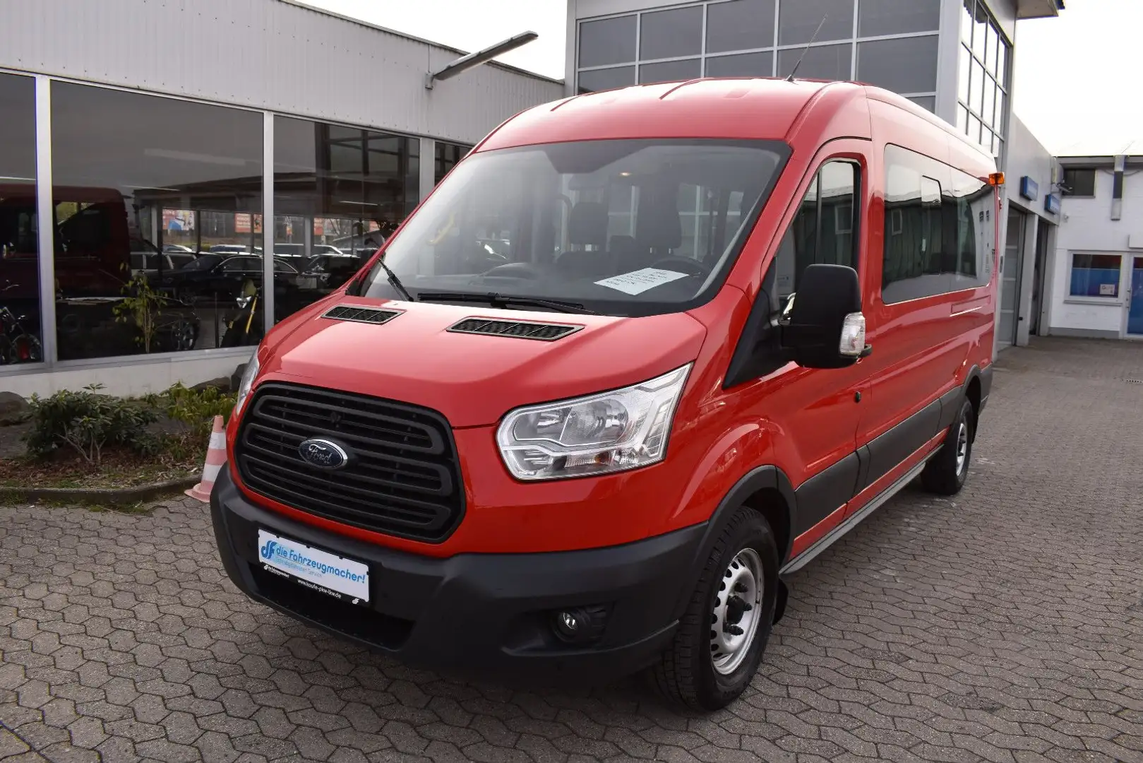 Ford Transit Kombi 350 Behindertengerecht *2023 KLIMA Rot - 1