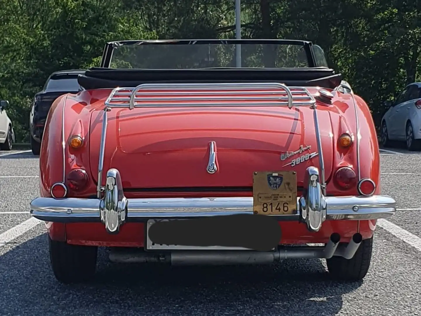 Austin-Healey 3000 Mk III BJ8 phase 1 Rojo - 2