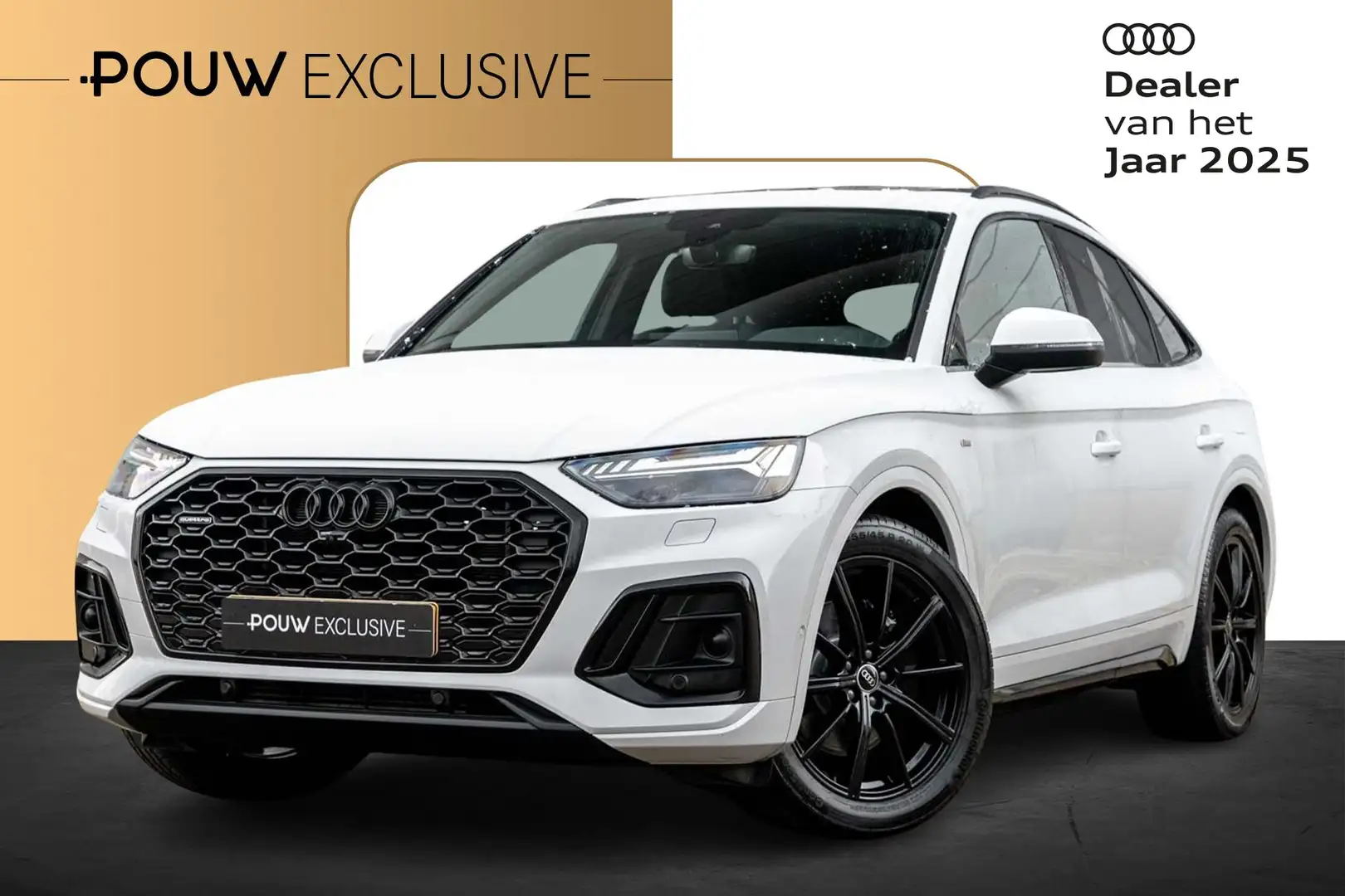 Audi Q5 Sportback 55 TFSIe 367pk PHEV S Edition | SoH 83% Wit - 1