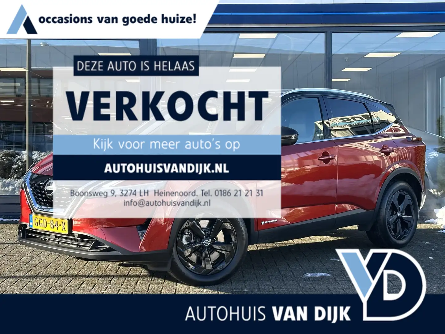 Nissan Qashqai 1.5 e-Power Business Premium | Head-up/Pano-Dak/Ca Rot - 1