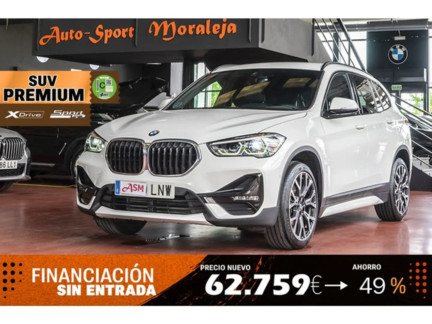 BMW X1 xDrive 20dA Blanco - 1
