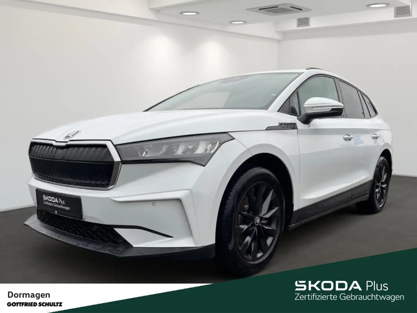 Skoda Enyaq 60 132 KW AHK PANO NAVI LED Weiß - 1
