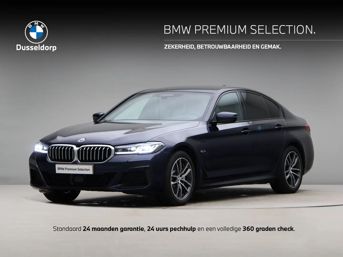 BMW 530 5-serie 530e Sedan Business Edit. M-Sport Bleu - 1