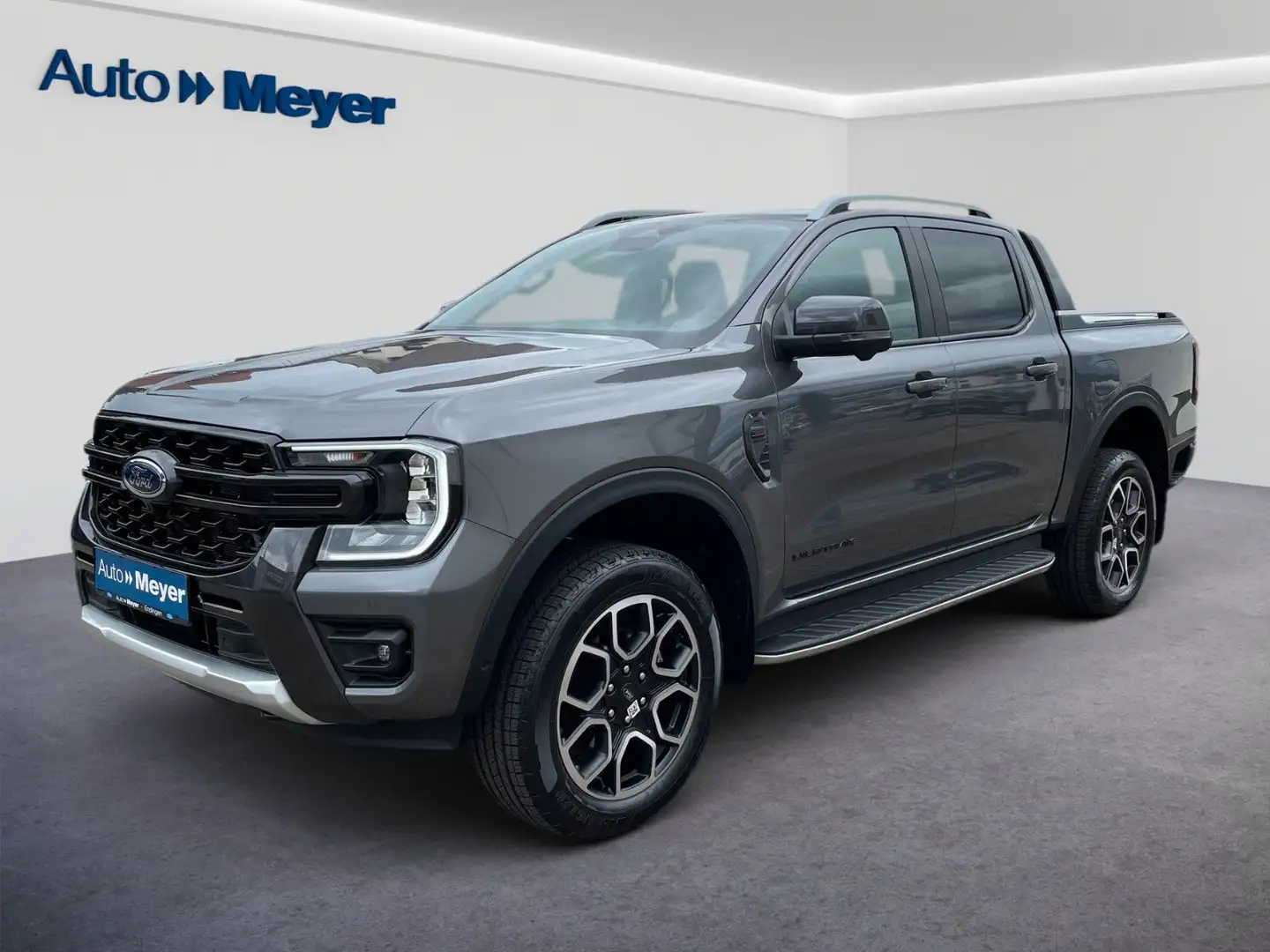 Ford Ranger 2.0 EcoBlue Aut. 205 e-4WD Doka WILDTRAK Grijs - 1