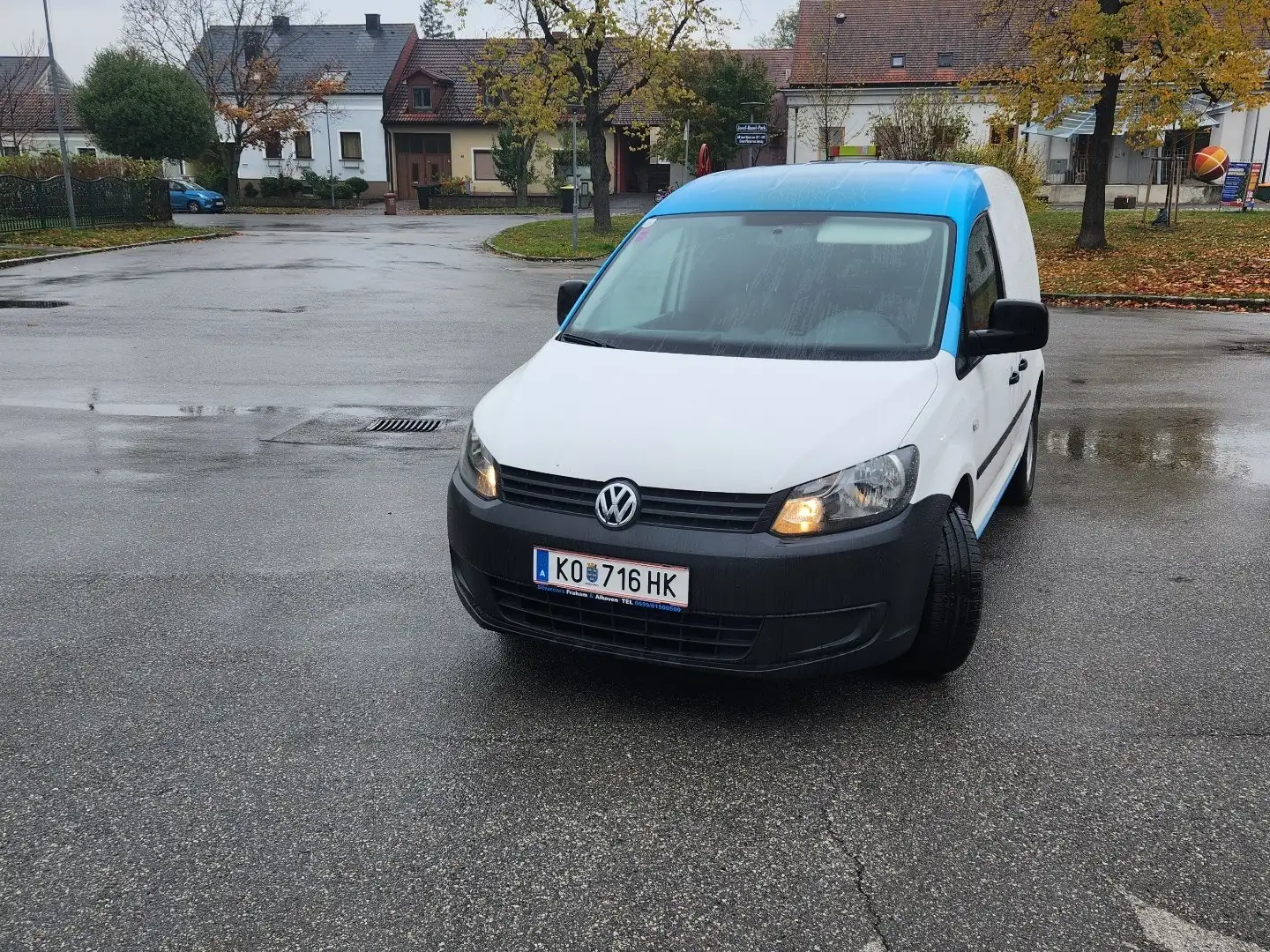 Volkswagen Caddy Kastenwagen 2,0 EcoFuel ERDGAS CNG & BENZIN Weiß - 1