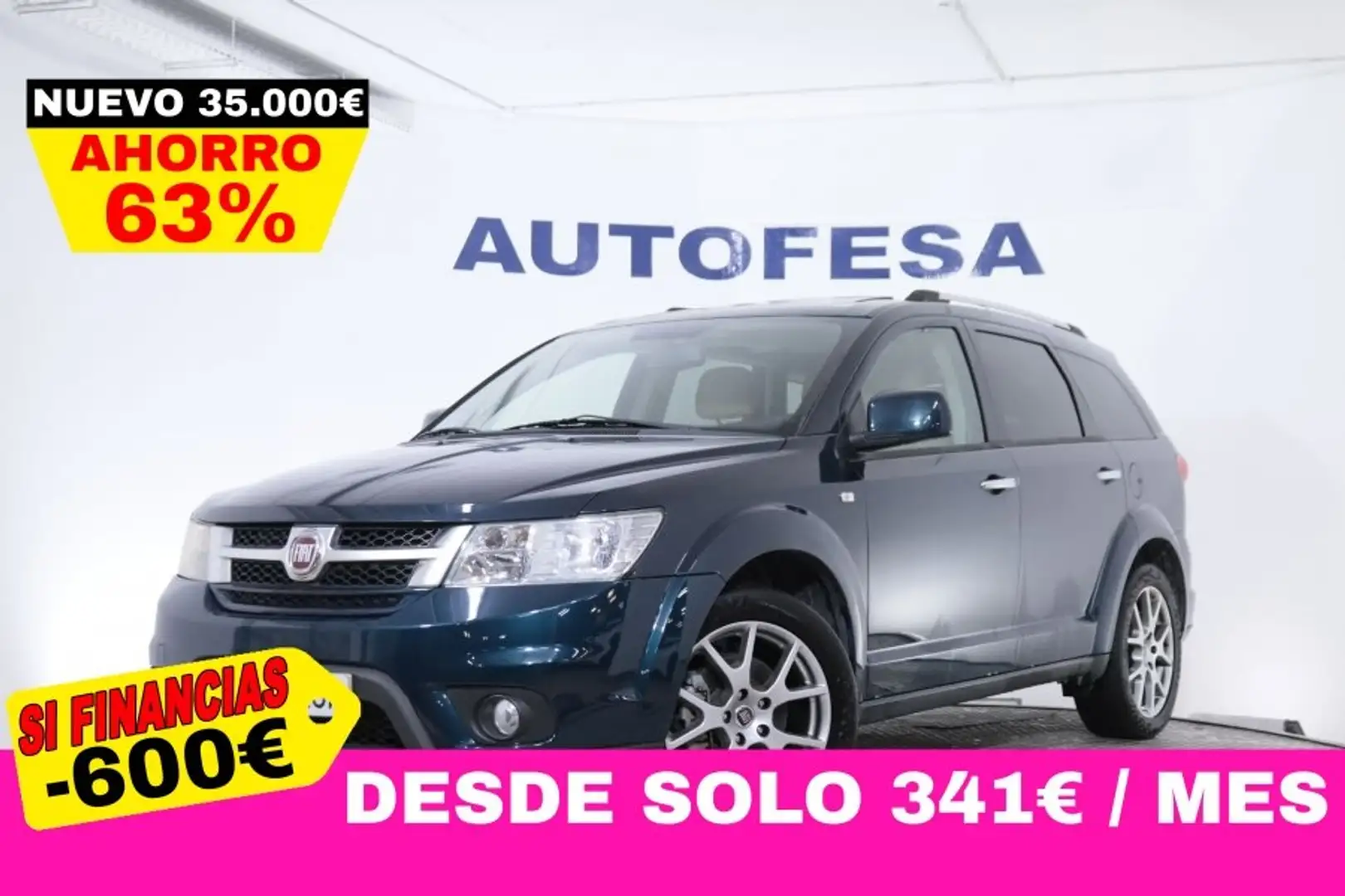 Fiat Freemont 2.0D LOUNGE 170CV 7 PLAZAS 5P # CUERO, TECHO ELEC, - 1