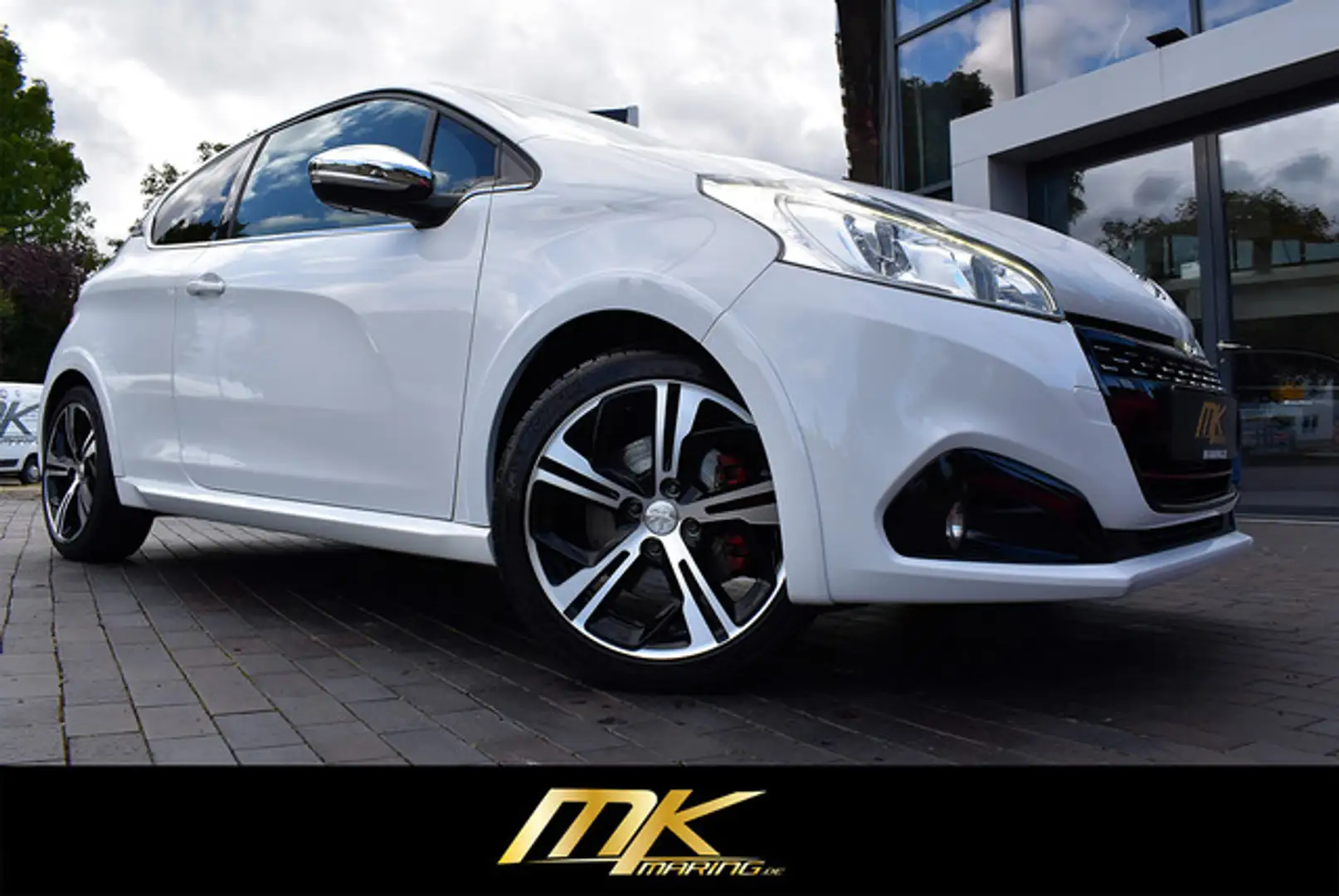 Peugeot 208 GTi 1.6 THP 153 kW*KLIMA*NAVI*8FACH*REAR CAM Blanc - 2