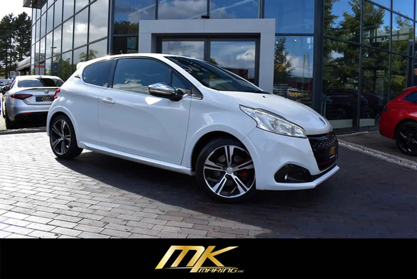 Peugeot 208 GTi 1.6 THP 153 kW*KLIMA*NAVI*8FACH*REAR CAM Blanc - 1