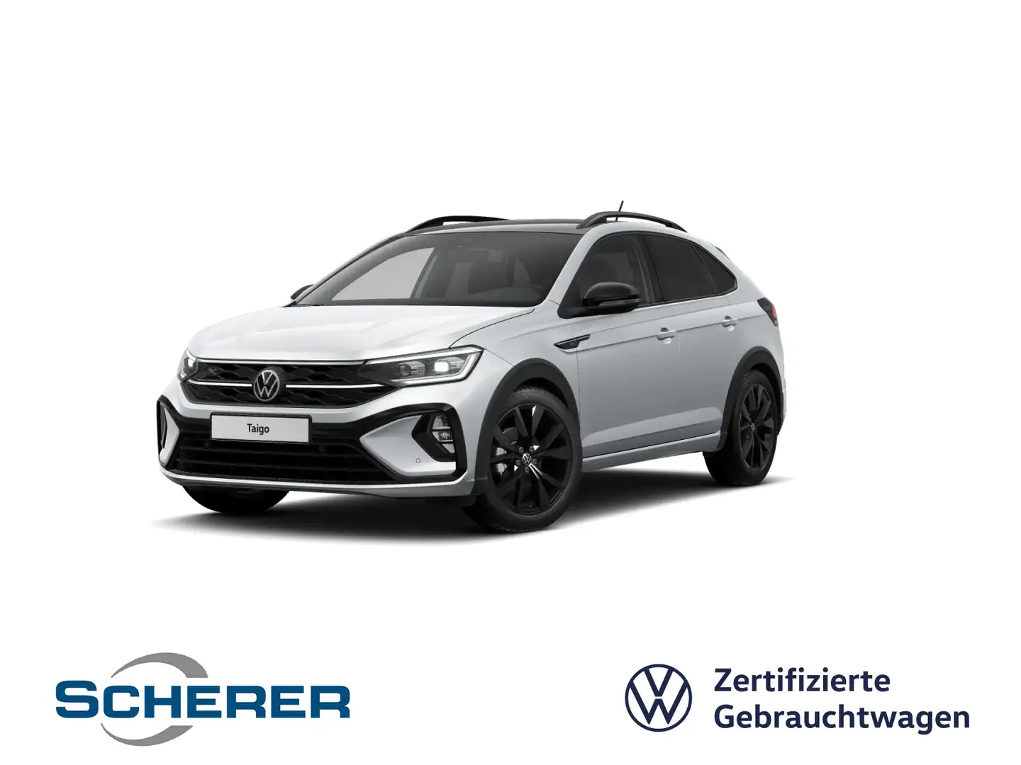 Volkswagen Taigo R-Line 1.5 TSI, DSG, NAVI, AHK, RFK, BEATS Silber - 1