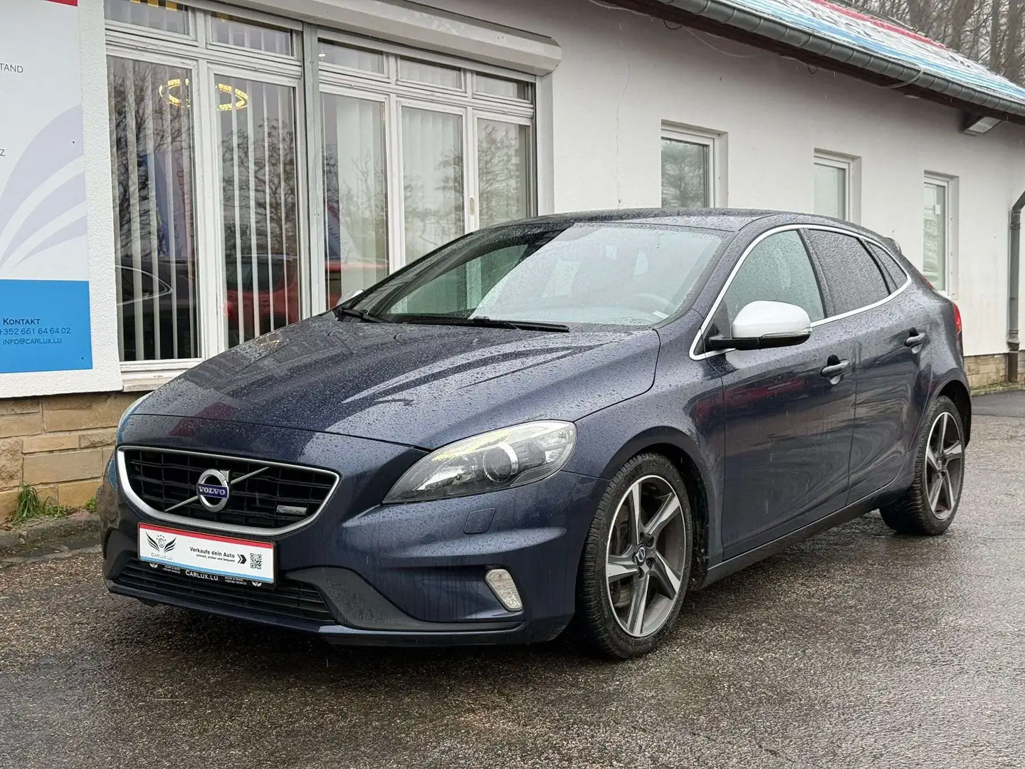 Volvo V40 Momentum Bleu - 2
