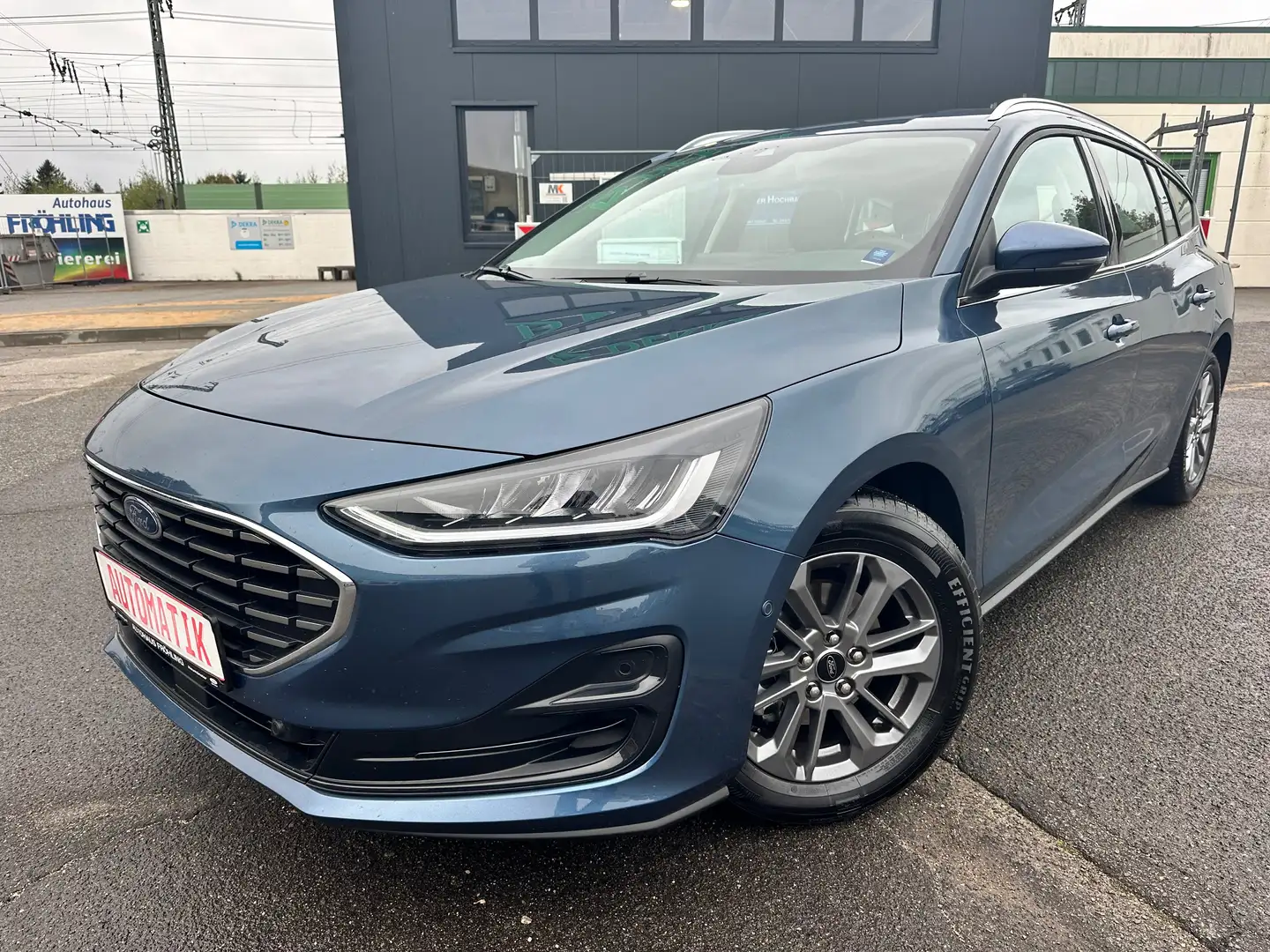 Ford Focus Titanium MHEV B&O, ACC, TWA Bleu - 1