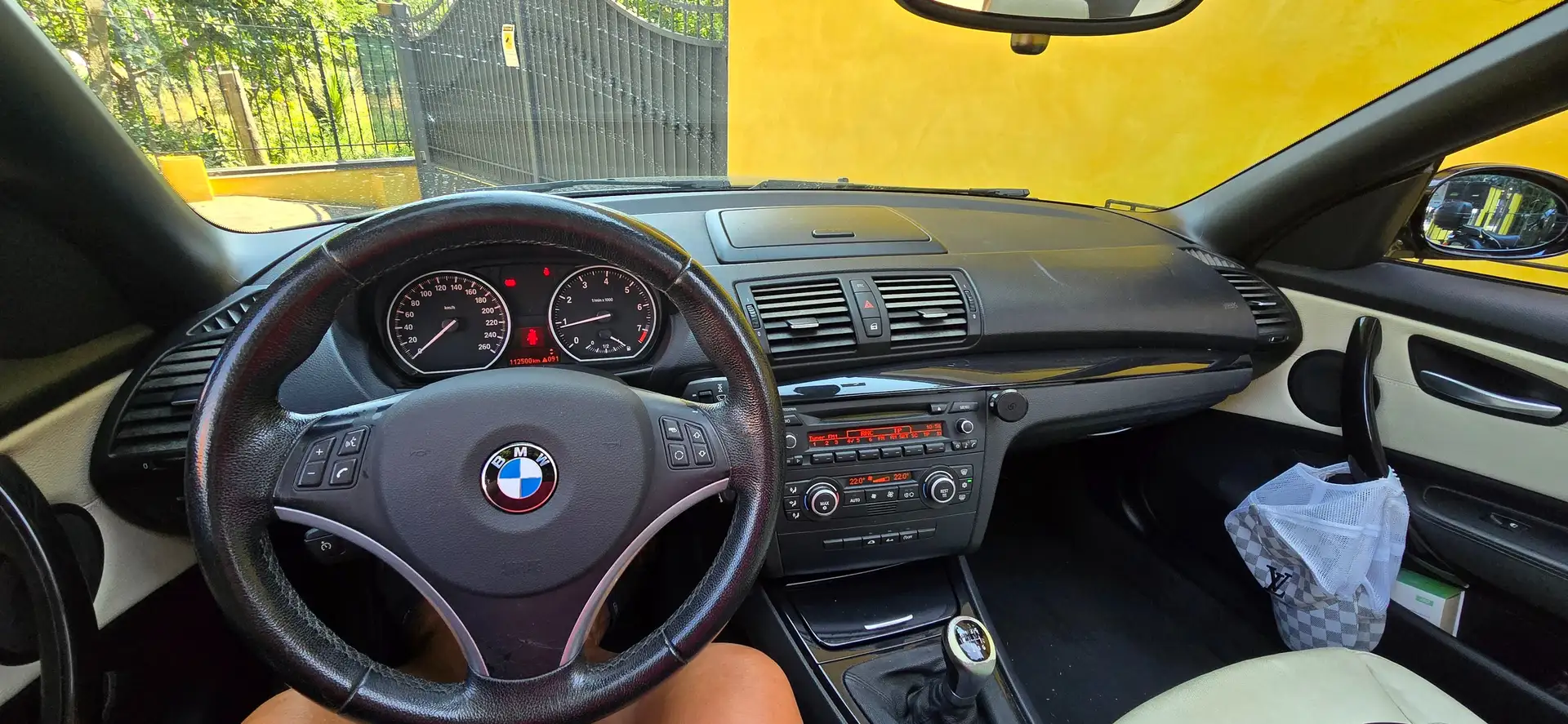 BMW 120 Serie 1 E88 Cabrio 120i Cabrio Attiva Nero - 2