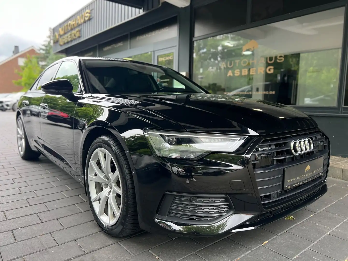 Audi A6 Lim. 45 TFSI Quattro LED/STHZ/AHK/KAMERA/NAVI Nero - 1