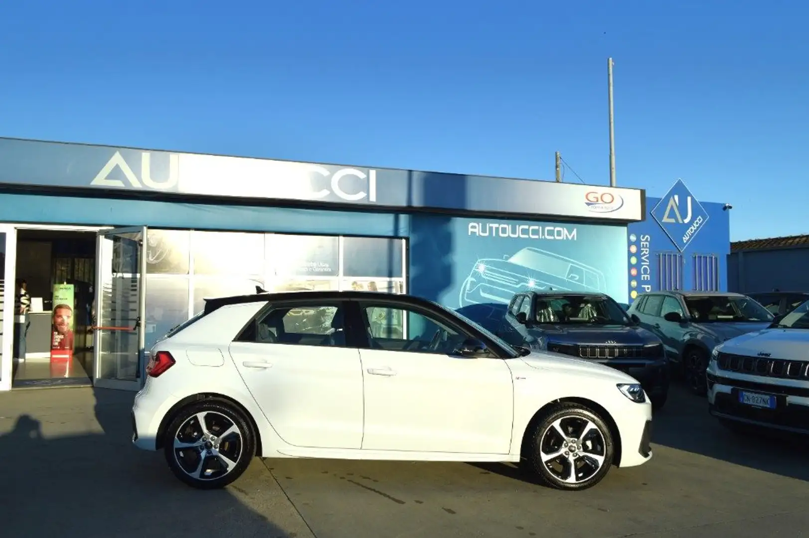 Audi A1 SPB 30 TFSI S line edition Blanc - 2