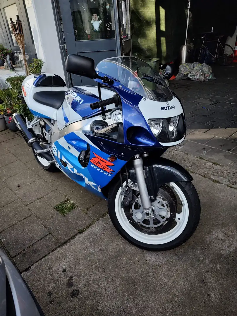 Suzuki GSX-R 600 SRAD Wit - 1