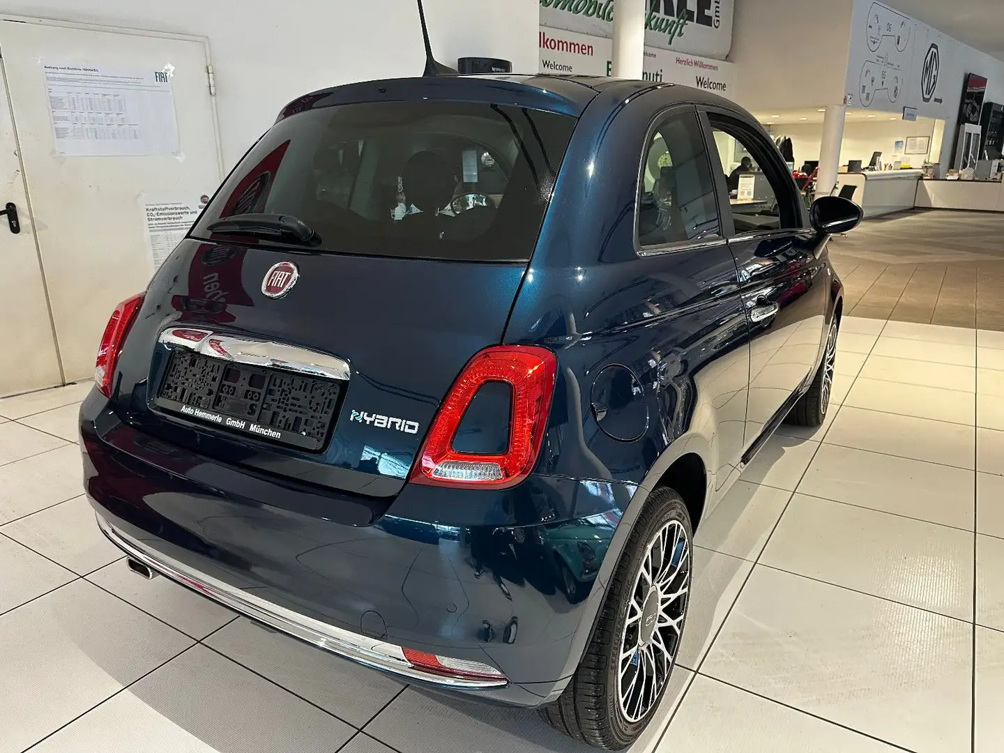 Fiat 500 Dolcevita*Navi*Klimaaut.*PDC*Car-Play*16" Blau - 2