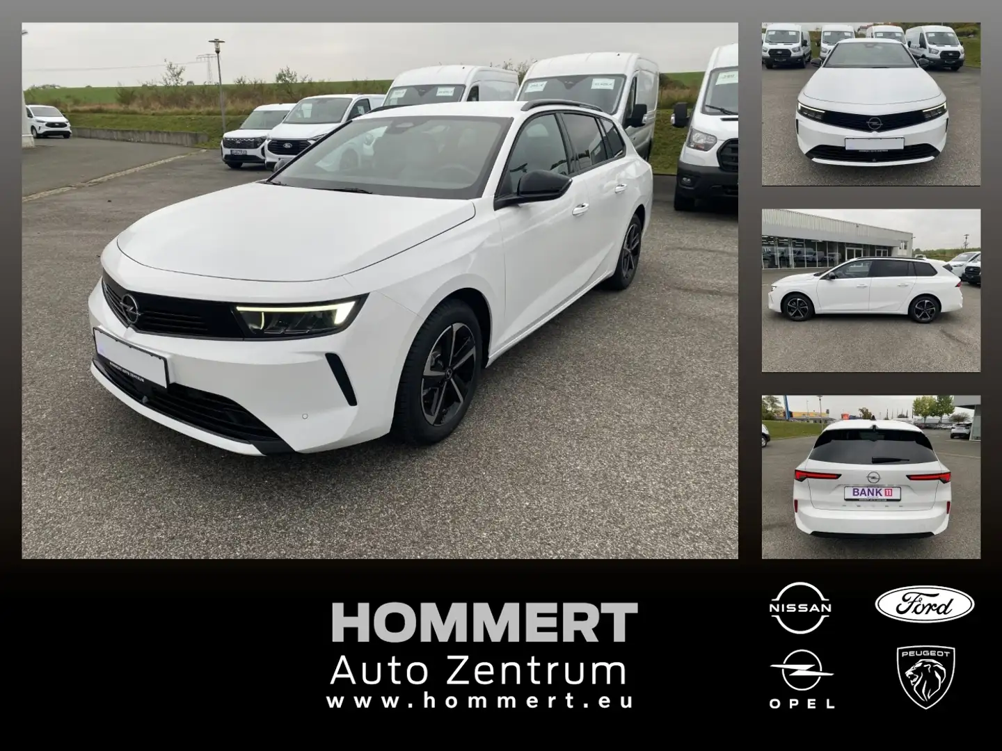 Opel Astra L Sports Tourer 1.2 Turbo Edition LED+SHZ Bianco - 1