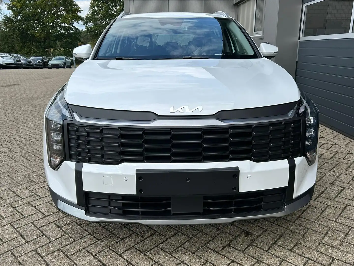 Kia Sportage Vision 1.6 T-GDi MHEV 150PS Automatik NEUES MOD... Blanc - 1