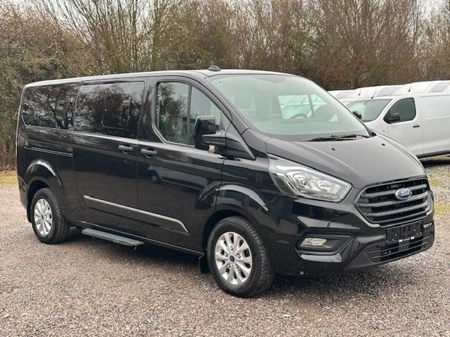 Ford Tourneo Custom 340 L2 Trend.TAXI-Ausstat.2xKlima Noir - 1