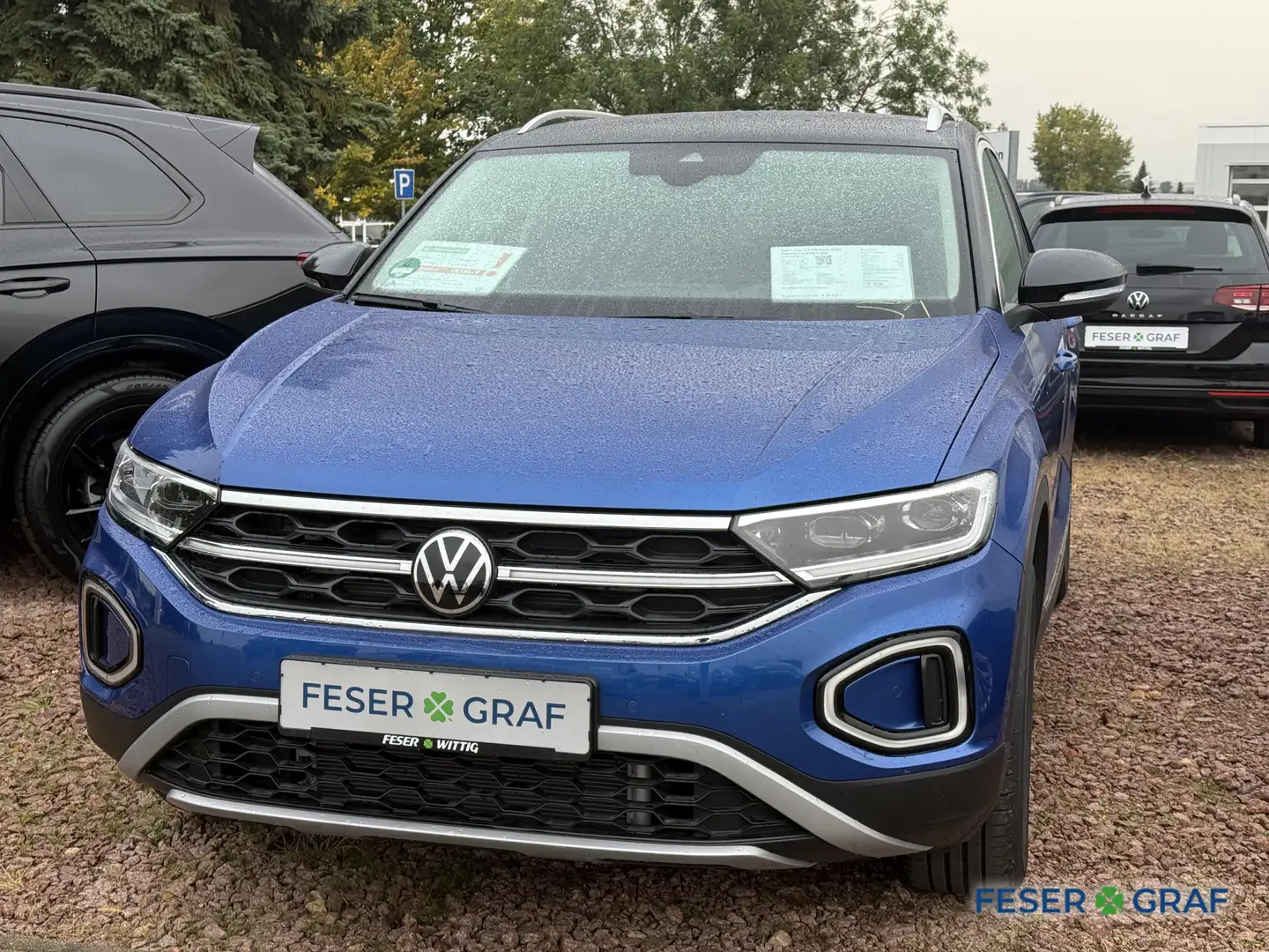 Volkswagen T-Roc 1.5 TSI Style DSG AHK/IQ.Drive/IQ.Light Blau - 2