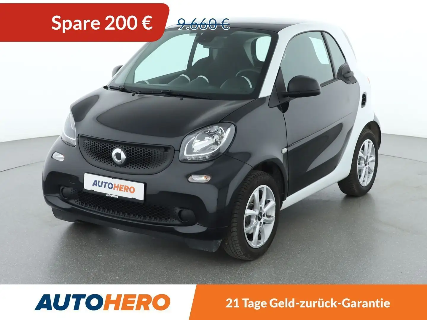smart forTwo 1.0 Standard*SHZ*KLIMA*PANO*TEMPO*BLUETOOTH* Schwarz - 1