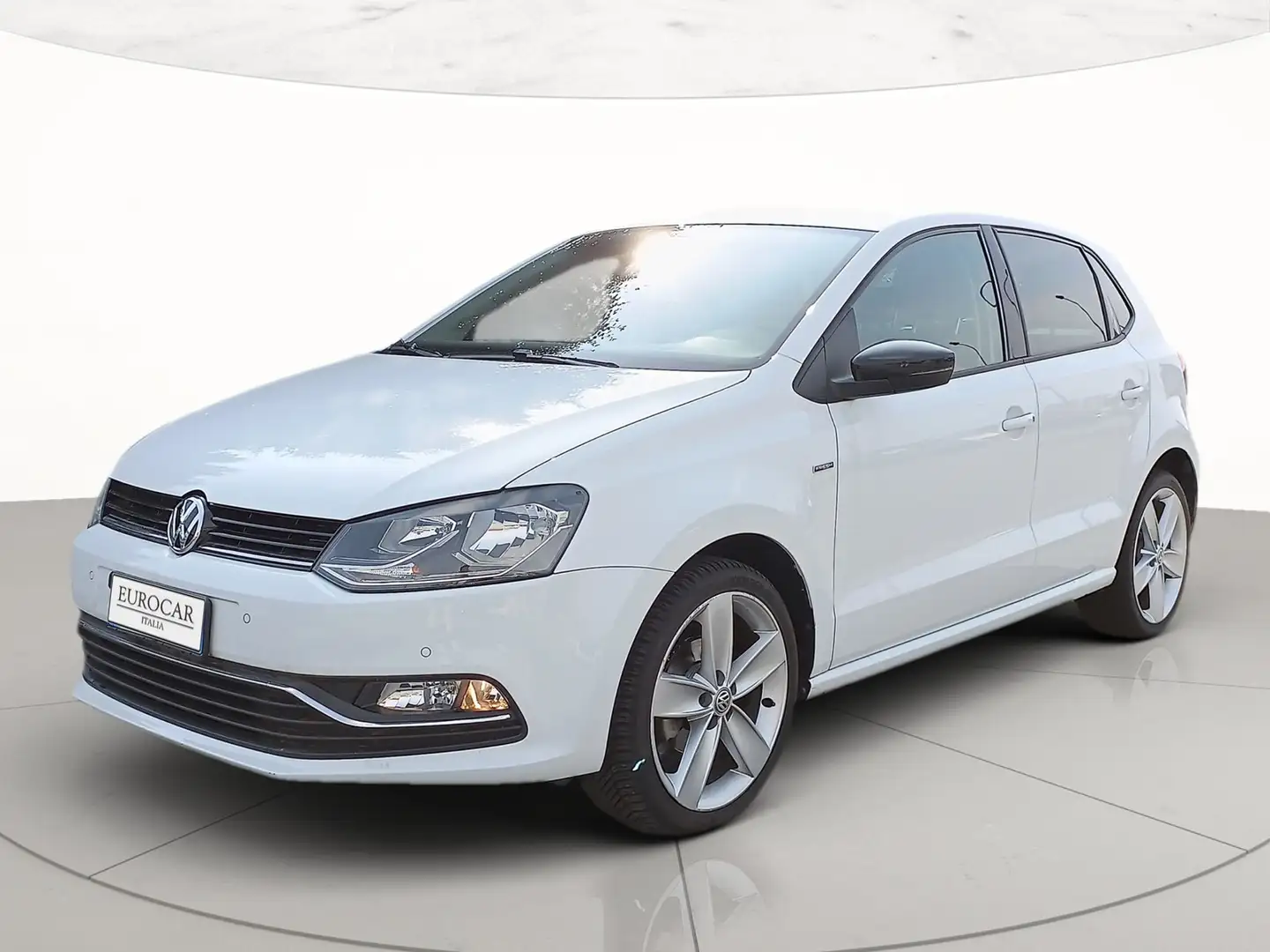Volkswagen Polo 5p 1.2 tsi bm fresh dsg Blanco - 1