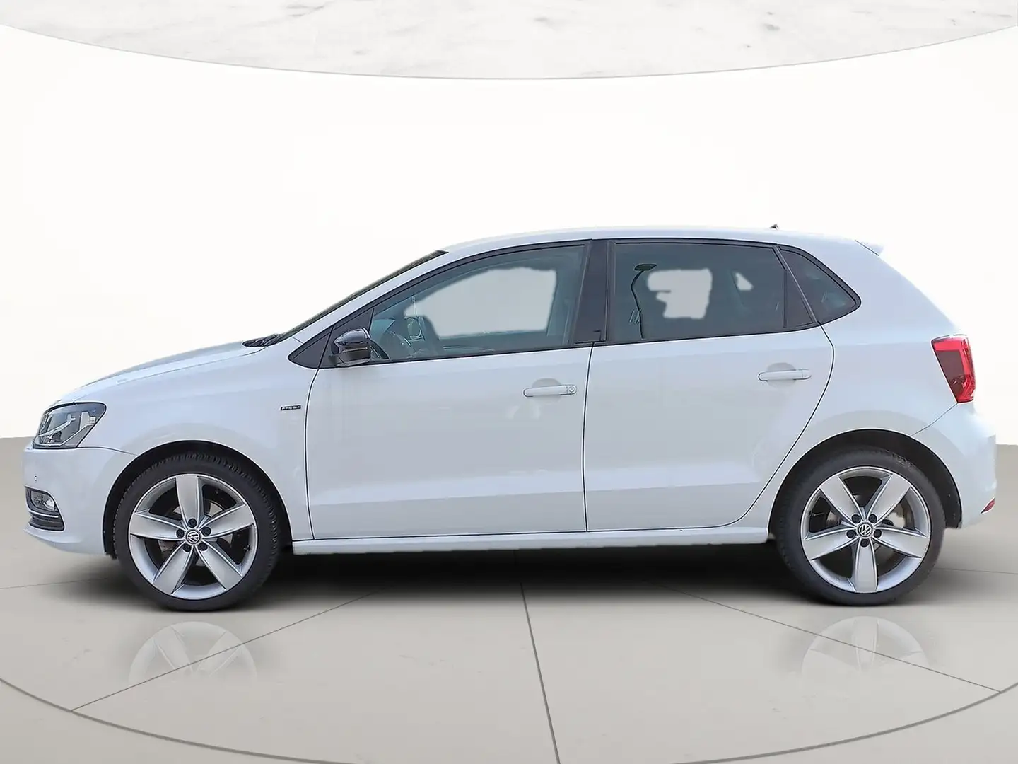 Volkswagen Polo 5p 1.2 tsi bm fresh dsg Blanco - 2