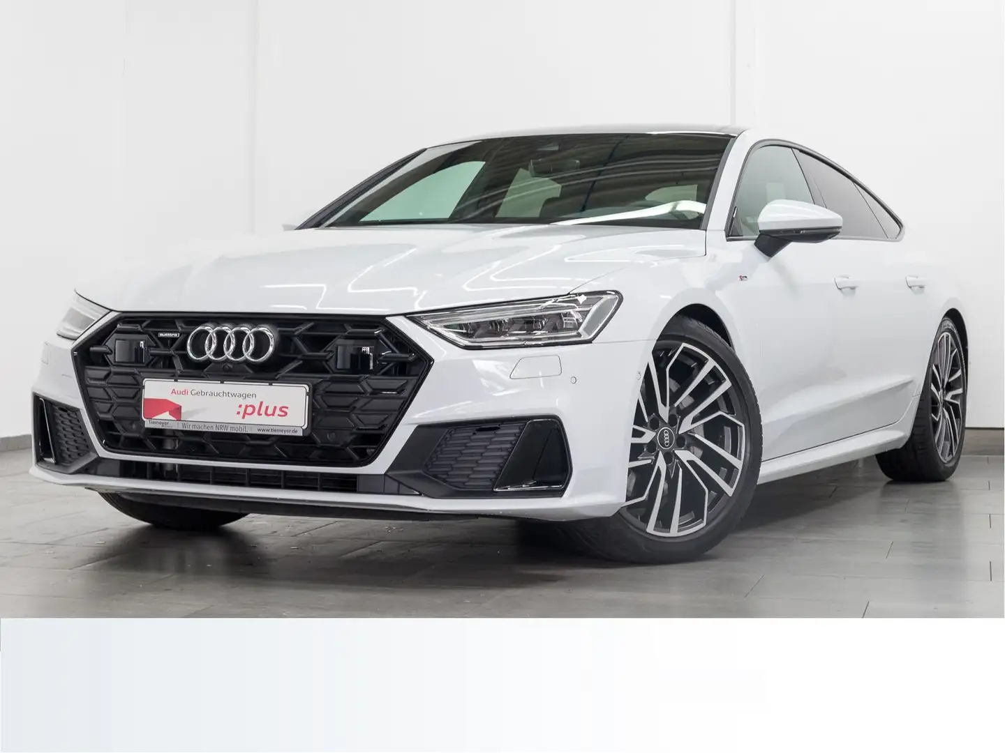 Audi A7 50 TDI Q 2x S LINE LM20 PANO AHK LUFT Weiß - 2