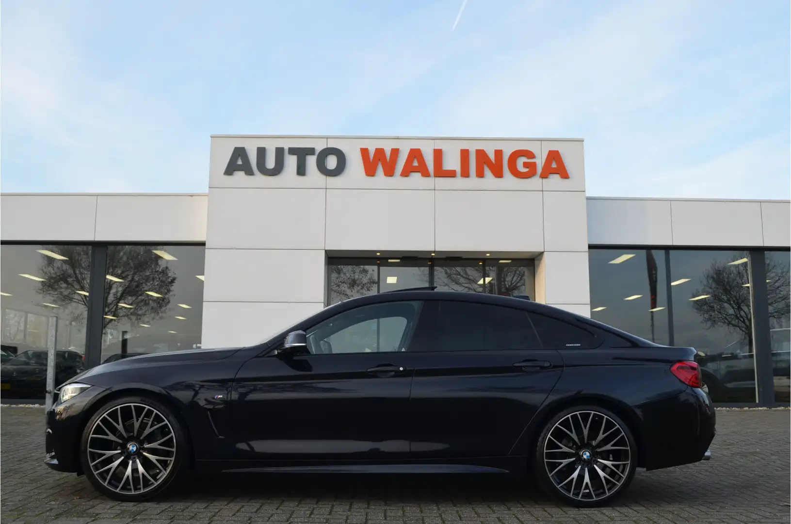 BMW 420 4-serie Gran Coupé 420d 191pk M-Pakket | Opendak | Чорний - 2
