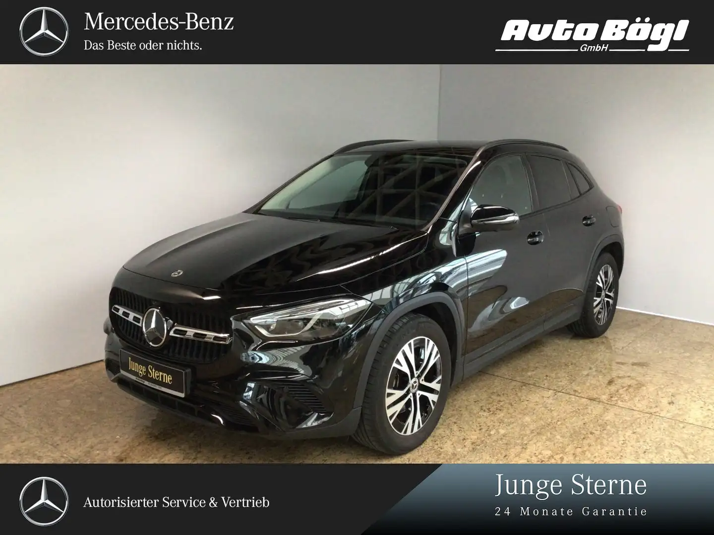 Mercedes-Benz GLA 200 GLA 200 d Progress./Night/Pano/Distr./360°/Beam Schwarz - 1