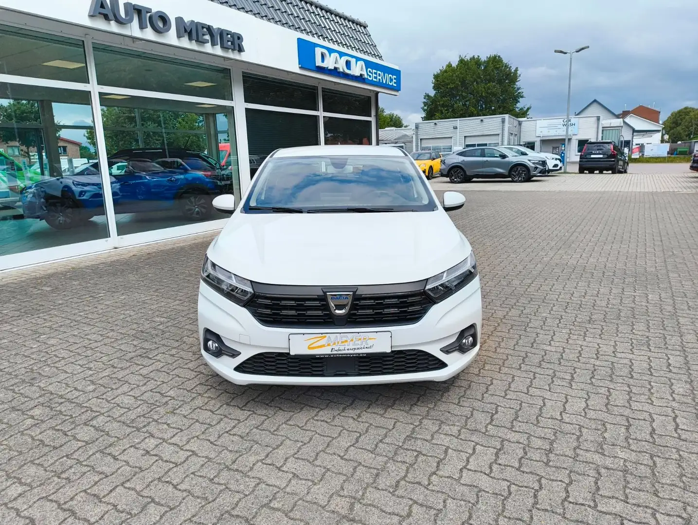 Dacia Sandero Tce Eco-G Comfort Klima/PDC/LED/GJR Weiß - 2