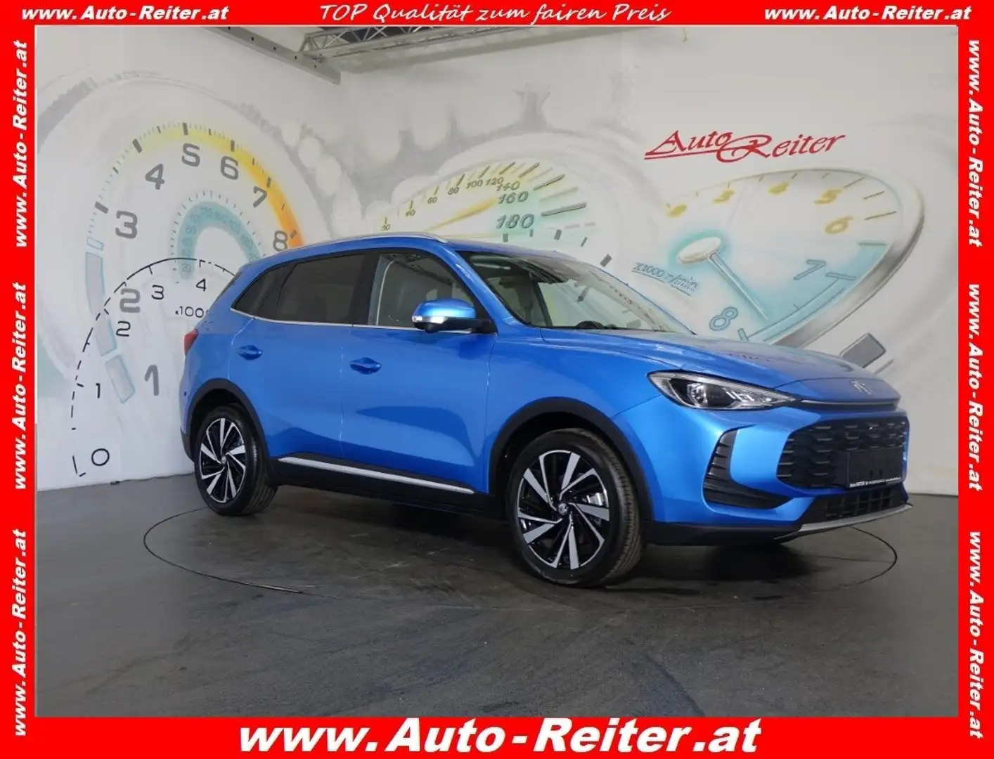 MG ZS 1.5 Hybrid+ Luxury *LED, NAVI, LEDER, RFK* Blau - 1