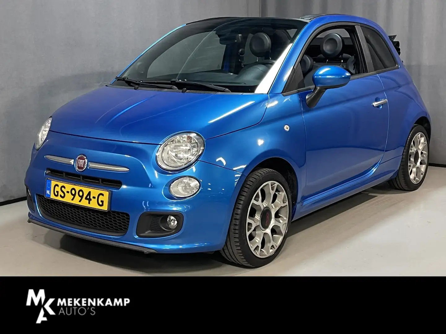 Fiat 500C 0.9 TwinAir Turbo 500S 16"/Climate/Interscope HiFi Bleu - 1