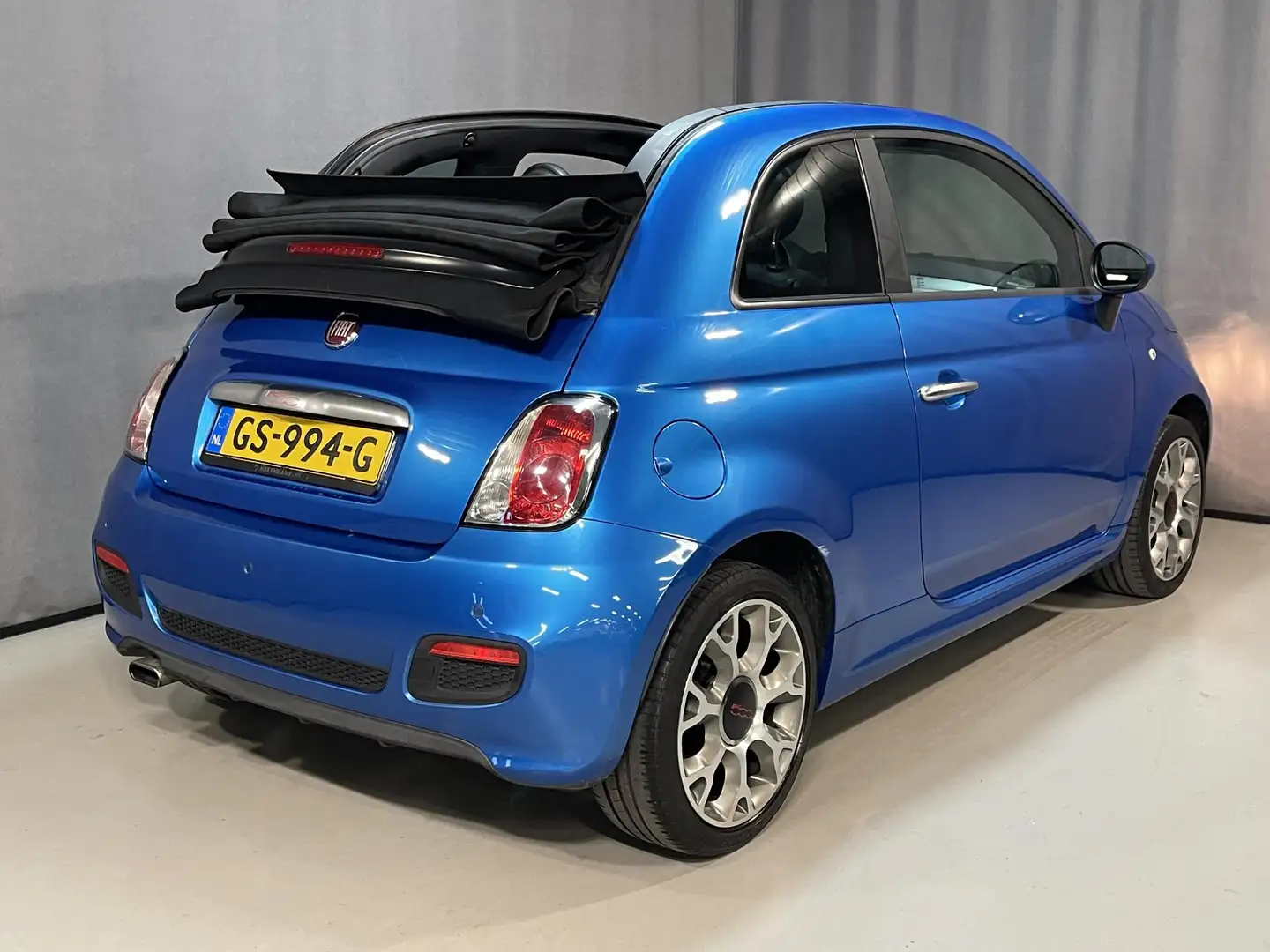 Fiat 500C 0.9 TwinAir Turbo 500S 16"/Climate/Interscope HiFi Bleu - 2