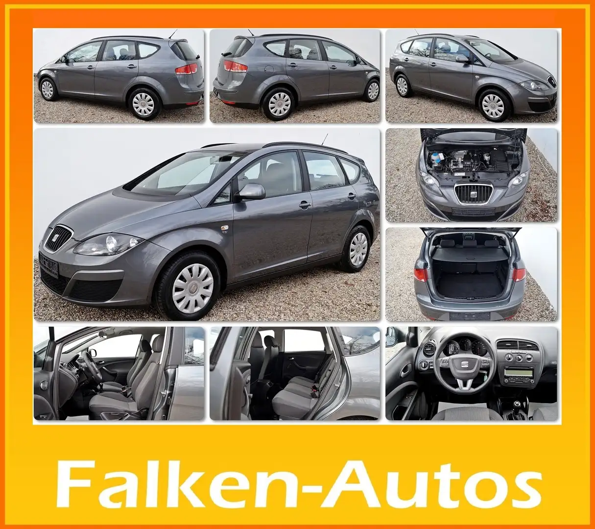 SEAT Altea XL TSI -ERSTBESITZ+SCHECKHEFT- *AUCH MIT GARANTIE* Grau - 1