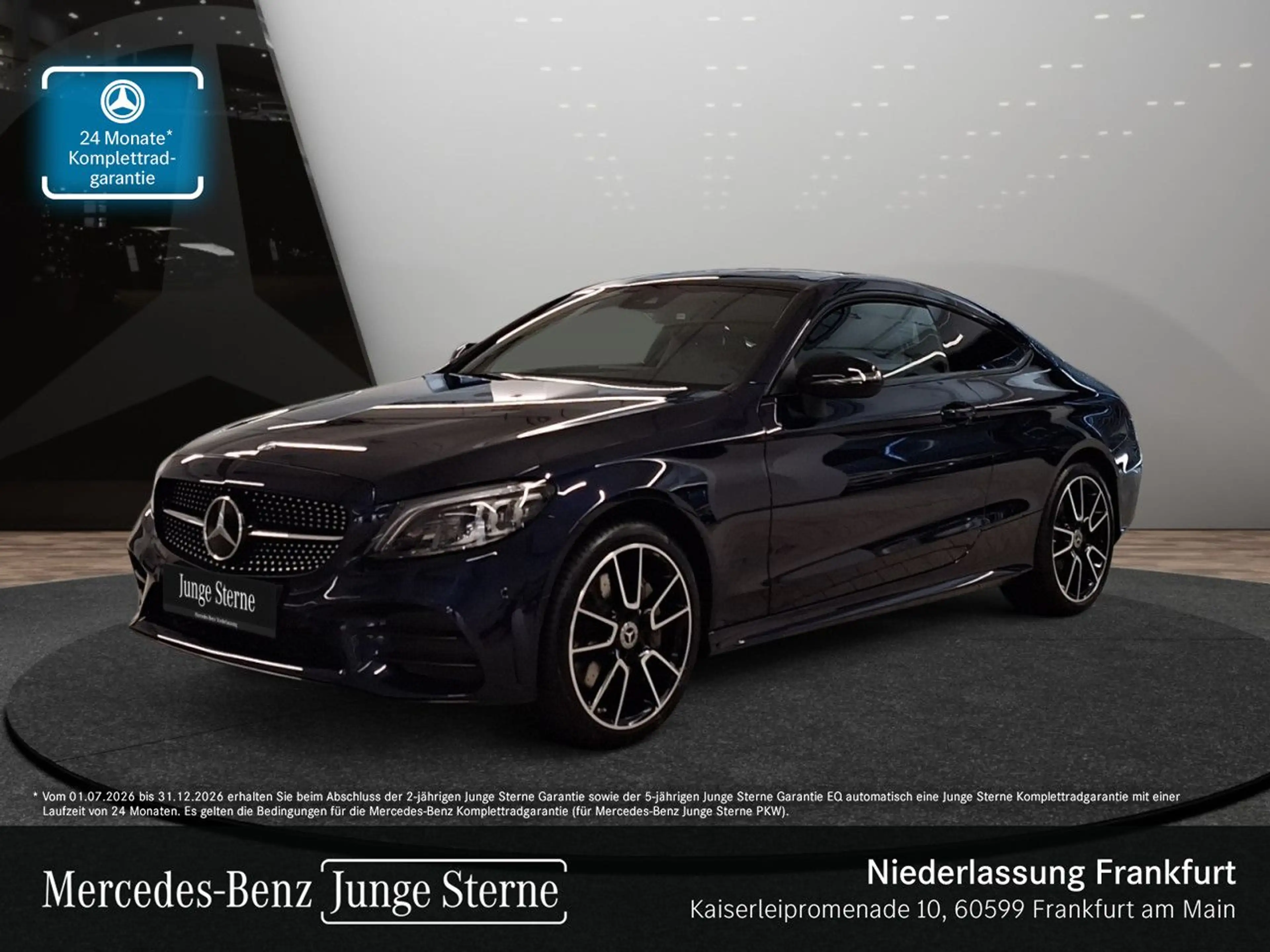 Mercedes-Benz C 400 Coupé 4M AMG+NIGHT+PANO+MULTIBEAM+BURMESTER