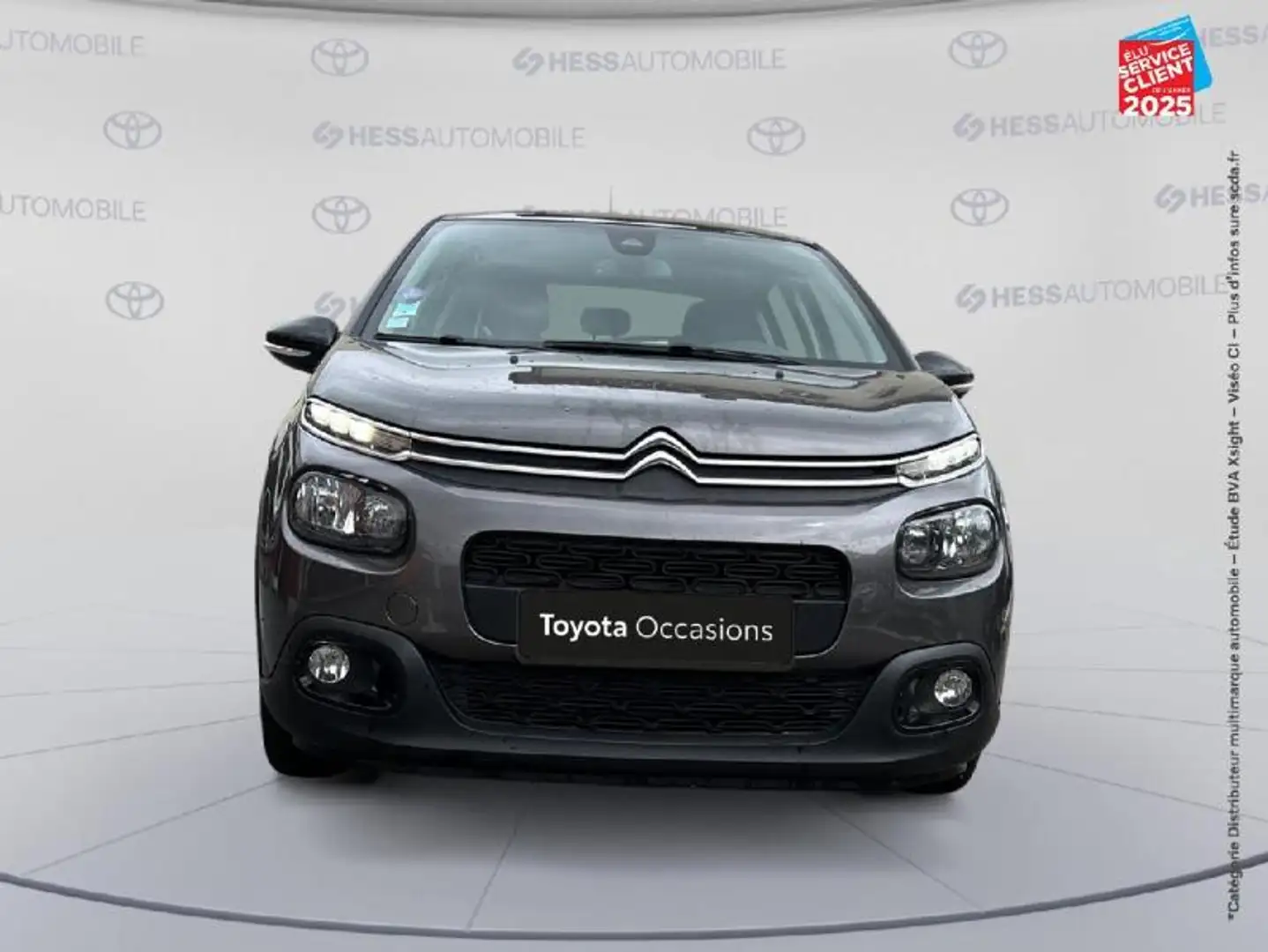 Citroen C3 1.2 PureTech 83ch S\u0026S Shine Gris - 2